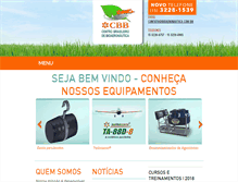 Tablet Screenshot of bioaeronautica.com.br